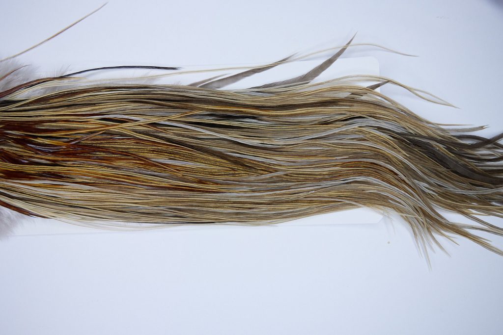 Whiting Heritage Rooster Saddle Honey Dun Fly Tying Hackle