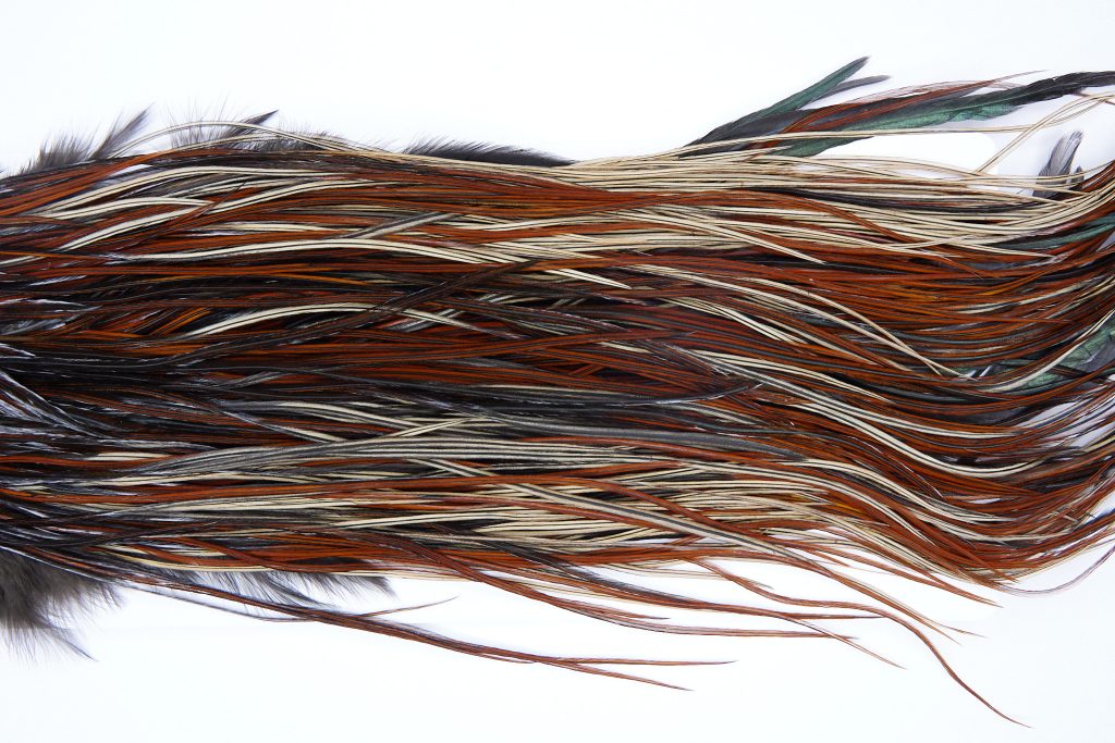 Whiting Heritage Rooster Saddle Furnace Fly Tying Hackle