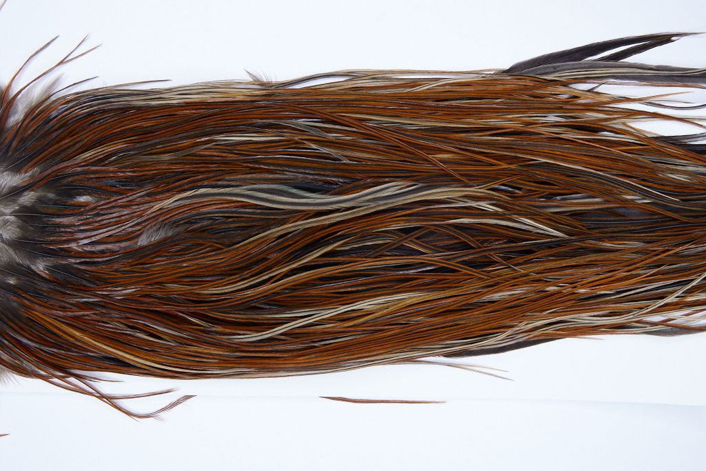 Whiting Heritage Rooster Saddle Furnace Fly Tying Hackle