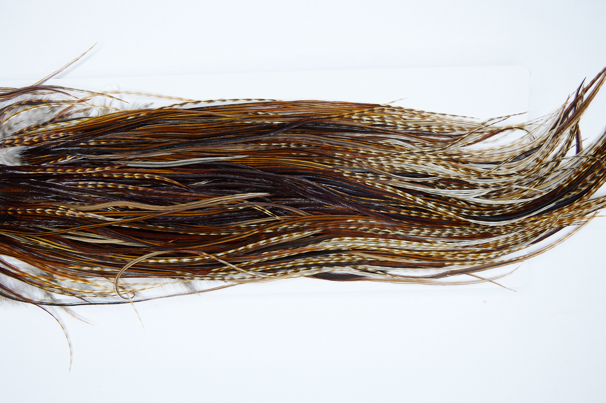 Whiting Heritage Rooster Saddle Barred Ginger Fly Tying Hackle