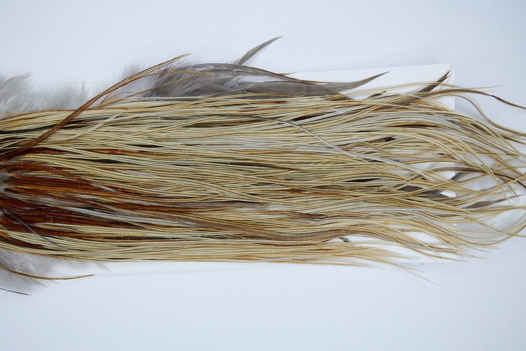 Whiting Heritage Rooster Saddle Honey Dun Fly Tying Hackle