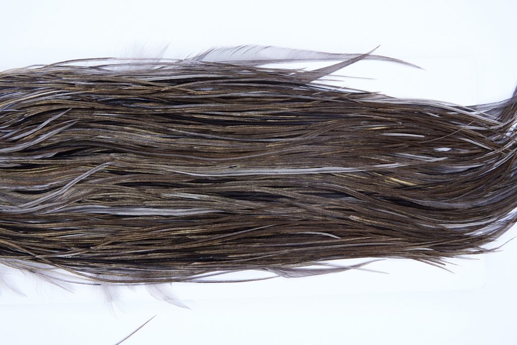 Whiting Heritage Rooster Saddle Vermiculated Dun Fly Tying Hackle