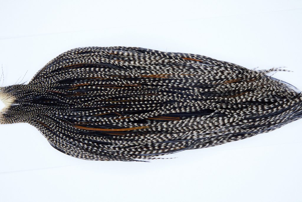 Yellowstone Rooster Cape Grizzly Variant Fly Tying Hackle