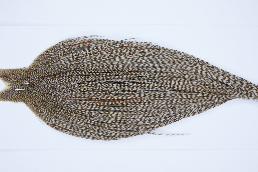 Yellowstone Rooster Cape Dun Grizzly Fly Tying Hackle