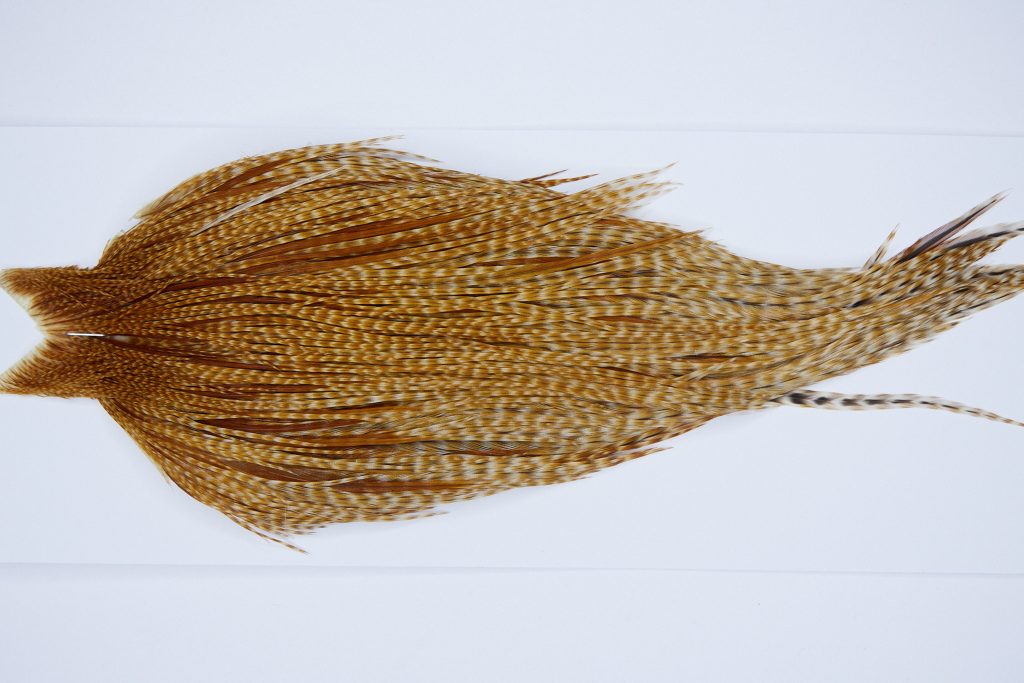 Yellowstone Rooster Cape Barred Ginger Fly Tying Hackle