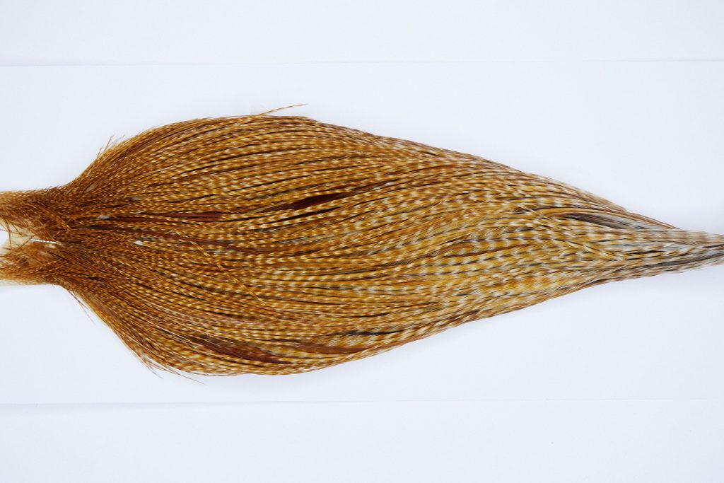 Yellowstone Rooster Cape Barred Ginger Fly Tying Hackle