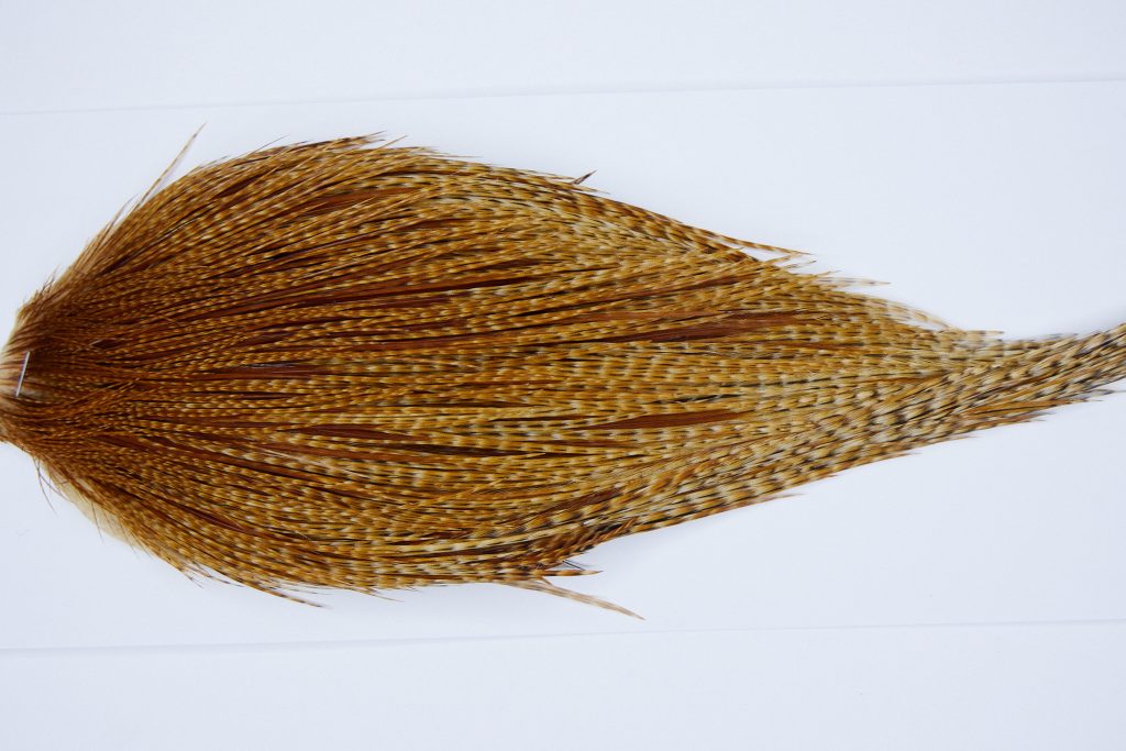 Yellowstone Rooster Cape Barred Ginger Fly Tying Hackle