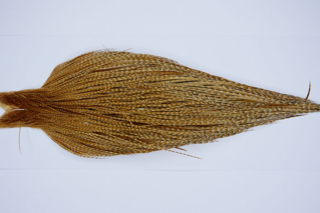 Yellowstone Rooster Cape Barred Ginger Fly Tying Hackle