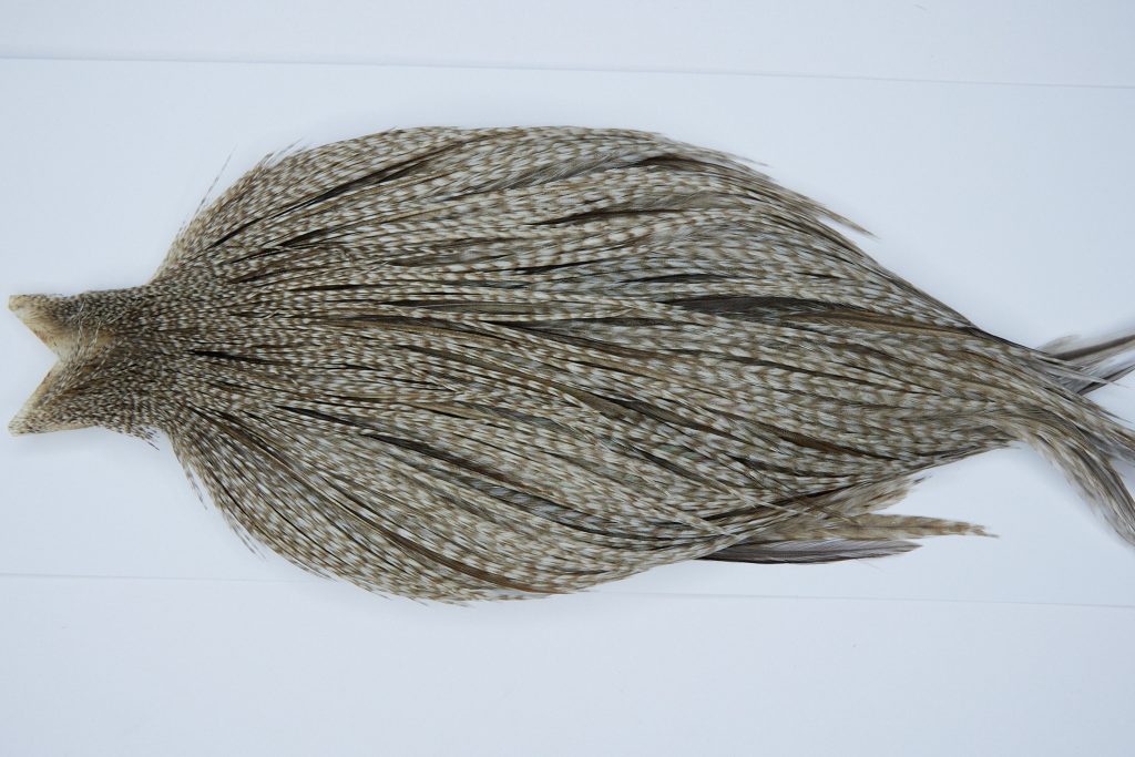 Yellowstone Rooster Cape Dun Grizzly Fly Tying Hackle