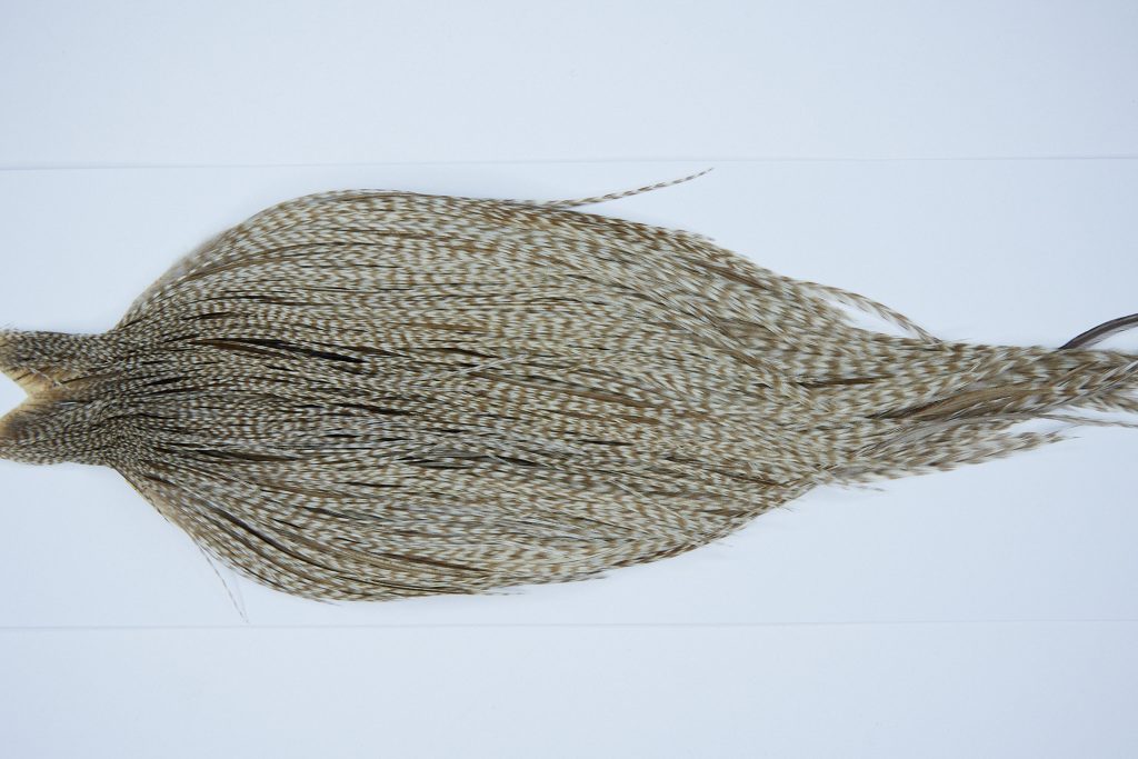 Yellowstone Rooster Cape Dun Grizzly Fly Tying Hackle