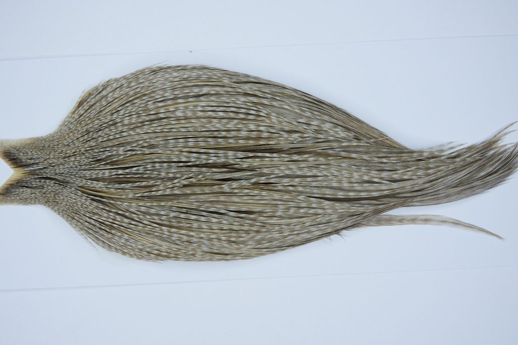 Yellowstone Rooster Cape Dun Grizzly Fly Tying Hackle