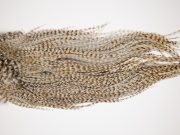 2563 Coq De Leon Dry Fly Hackle,  Gold Grade Rooster Saddle Grizzly