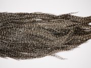 2569 Coq De Leon Dry Fly Hackle,  Rooster Saddle Grizzly