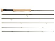 Fly Fishing Fly rod for traveling. Breaks down into 6 pieces for convenient storage. Great for trout fly fishing, spey fishing, dry flies, nymphing, streamers.