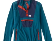 Orvis- Retro Hill Country Microfleece Quarter-Snap