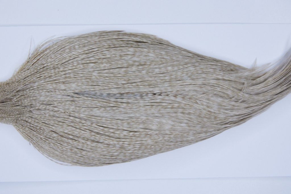 2471 Yellowstone Dry Fly Hackle, 2 grade Rooster Cape Dun Grizzly Ties Size 8-20