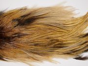 2551 Coq De Leon Dry Fly Hackle,  Silver Grade Rooster Saddle Medium Ginger