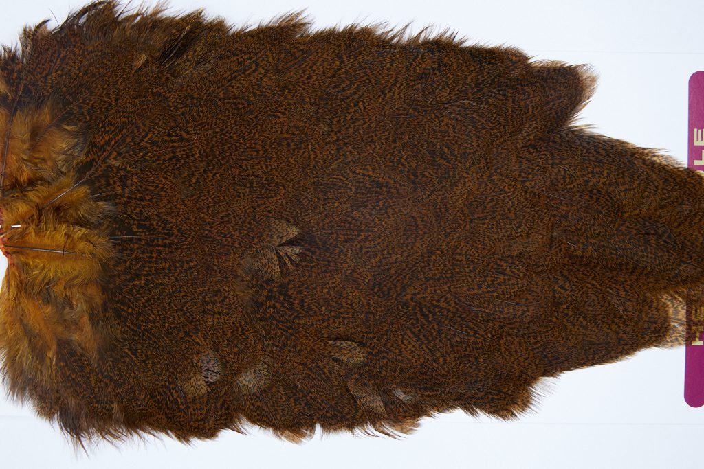 2689 Cog De Leon Hen Saddle Burnt Orange Speckled