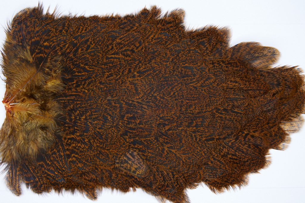 2695 Cog De Leon Hen Saddle Burnt Orange Speckled