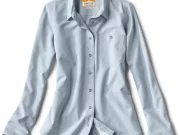Orvis - Women’s Long-Sleeved Tech Chambray Work Shirt