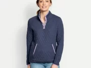 Orvis - Women’s Outdoor Quilted Snap Sweatshirt