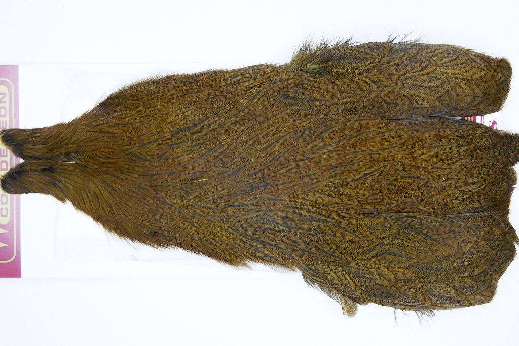 3154 Cog De Leon Hen Cape Speckled Golden Olive