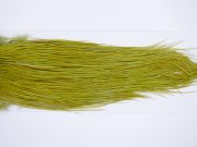 3279 Whiting Dry Fly Hackle, Bronze Grade Rooster Saddle Olive Ties Size 14-16