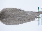 3330 Hebert Dry Fly Hackle, Pro Grade Rooster Cape Medium Grey Dun Ties Size 10-20