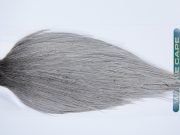 3346 Hebert Dry Fly Hackle, Pro Grade Rooster Cape Light Grey Dun Ties Size 8-18