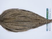 3396 Hebert Dry Fly Hackle, Bronze Grade Rooster Cape Dun Grizzly Ties Size 8-20