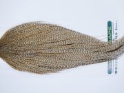 3398 Hebert Dry Fly Hackle, Bronze Grade Rooster Cape Dun Grizzly Ties Size 8-24