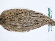 3399 Hebert Dry Fly Hackle, Bronze Grade Rooster Cape Dun Grizzly Ties Size 10-22