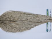 3402 Hebert Dry Fly Hackle, Bronze Grade Rooster Cape Dun Grizzly Ties Size 10-22