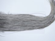 3425 Hebert Dry Fly Hackle, Bronze Grade Rooster Saddle Light Grey Dun Ties Size 12-16