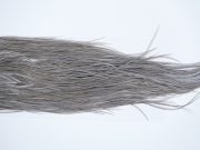 3429 Hebert Dry Fly Hackle, Bronze Grade Rooster Saddle Medium Grey Dun Ties Size 12-14