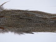 1949 Heritage Dry Fly Hackle, 2 Grade Rooster Saddle Grizzly Variant Ties Size 14-18