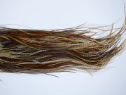 1970 Heritage Dry Fly Hackle, 2 Grade Rooster Saddle Variant Ties Size 14-16