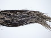 8981 Heritage Dry Fly Hackle, Dun Grizzly #1 Grade Rooster Saddle, Ties Sizes 12-16
