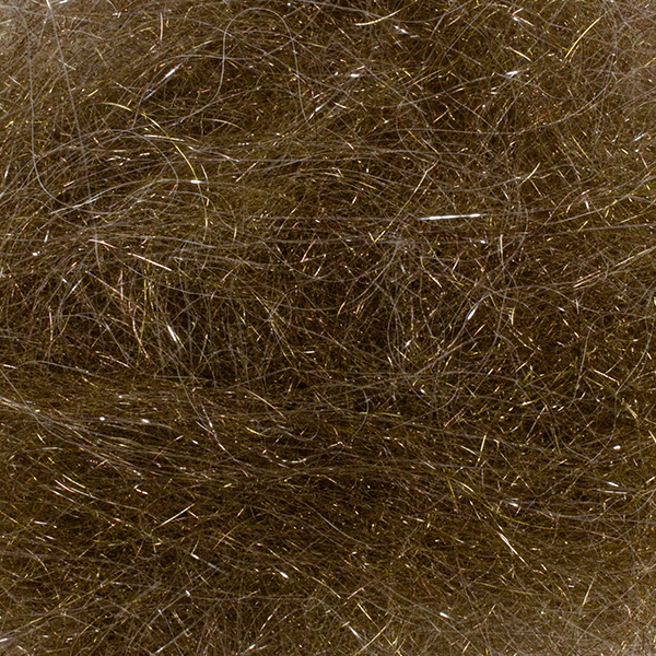 Arizona Minnow Crystal Hair - Dark Olive Brown