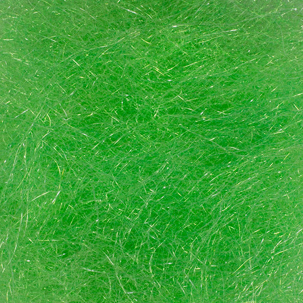 Arizona Minnow Crystal Hair - Green Chartreuse