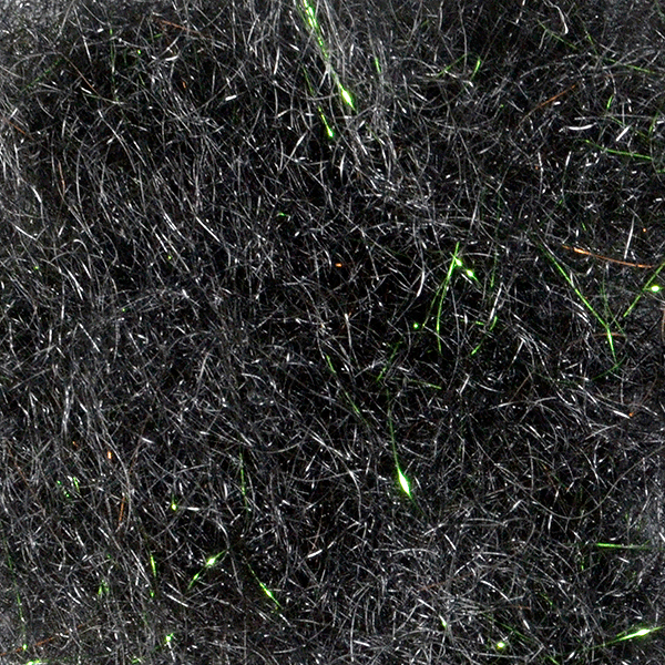 Arizona Simi Seal Mega Dubbing - Black Peacock