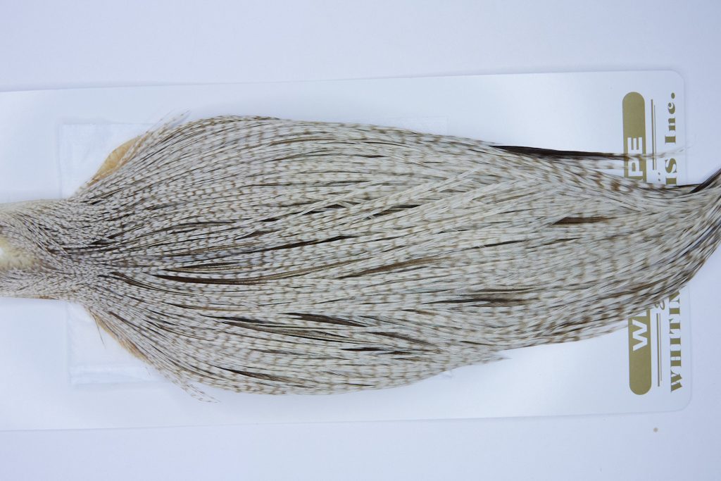 1762 Heritage Dry Fly Hackle, 2 Grade Rooster Cape Dun Grizzly Ties Size 10-22