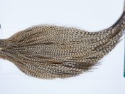 3659 Hebert Dry Fly Hackle, Bronze Grade Rooster Cape Dun Grizzly Ties Size 10-24