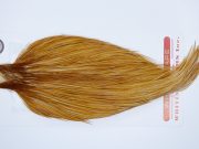 3706 Whiting Dry Fly Hackle, Bronze Grade Rooster Cape Medium Ginger Ties Size 10-22