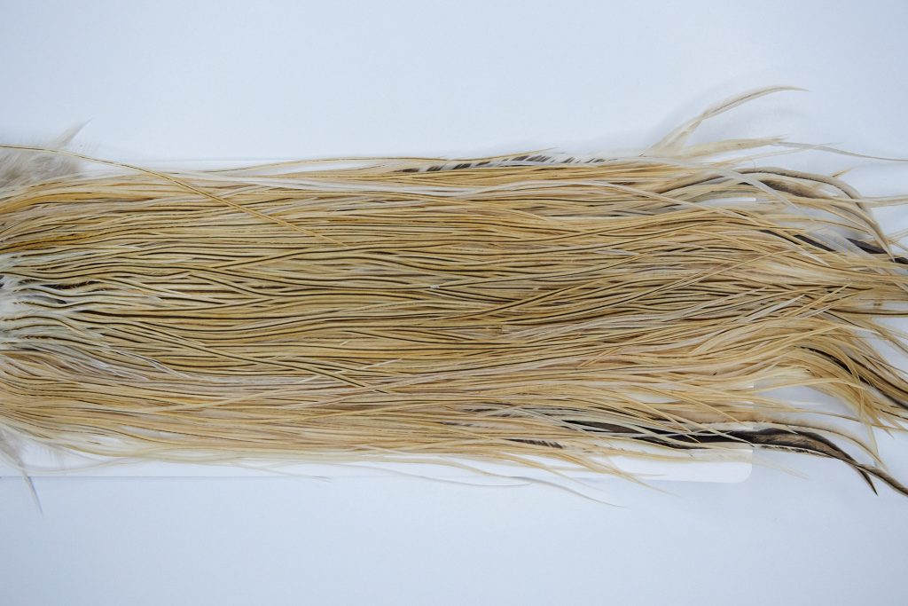 3745 Heritage Dry Fly Hackle, 2 Grade Rooster Saddle Variant Ties Size 14-16