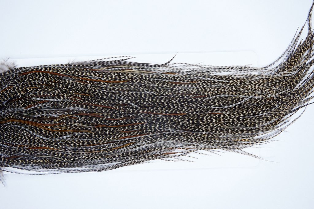 3805 Heritage Dry Fly Hackle, 3 Grade Midge Saddle Grizzly Variant Ties Size 16-18