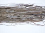 3963 Hebert Dry Fly Hackle, Pro Grade Rooster Saddle Brown Grey Dun Ties Size 12-16