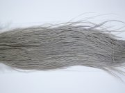 3991 Hebert Dry Fly Hackle, Bronze Grade Rooster Saddle Medium Grey Dun Ties Size 12-16