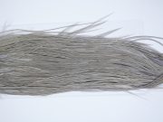 3994 Hebert Dry Fly Hackle, Bronze Grade Rooster Saddle Medium Grey Dun Ties Size 14-16