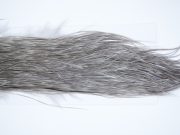3996 Hebert Dry Fly Hackle, Bronze Grade Rooster Saddle Medium Grey Dun Ties Size 12-16